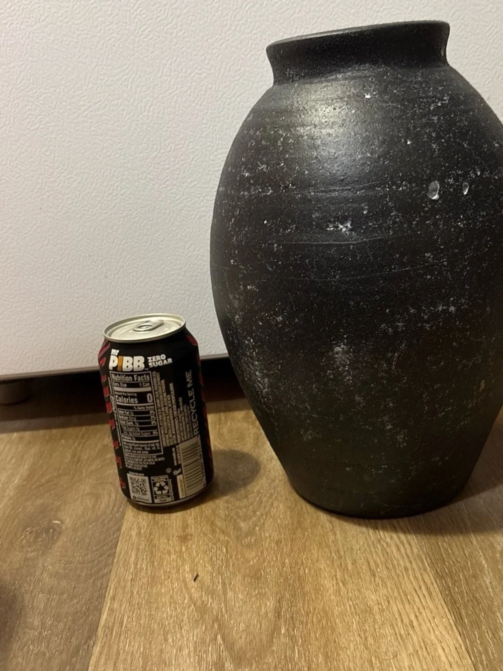 Decorative Black Ceramic Vase - Home Accents